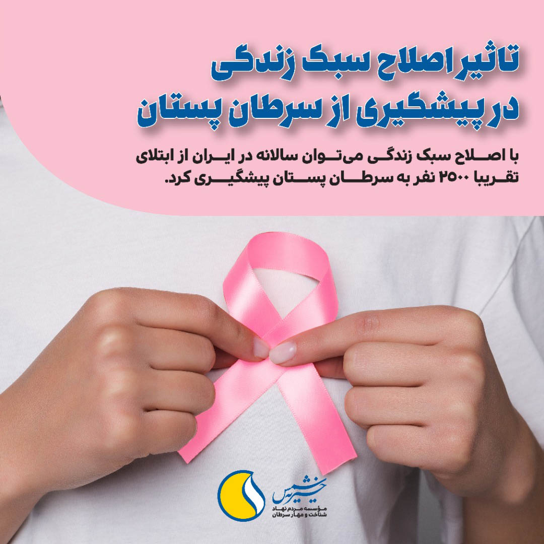 تاثیر اصلاح سبک زندگی در پیشگیری از سرطان پستان